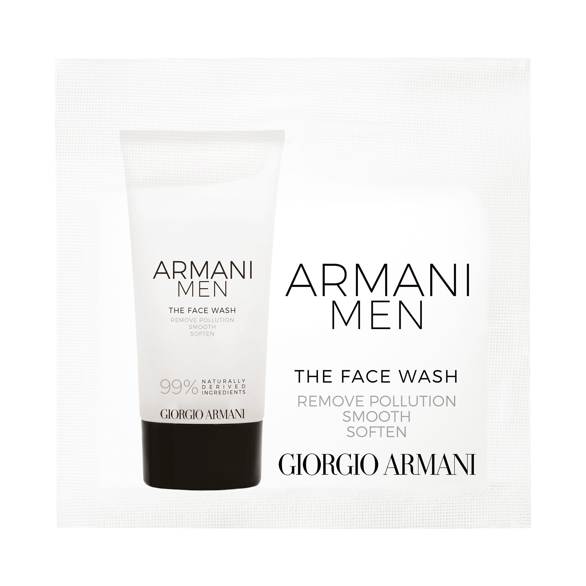 armani face wash